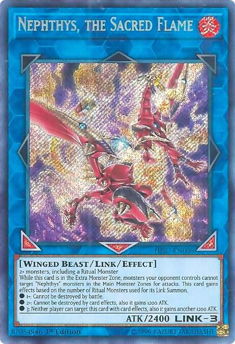 Nephthys, the Sacred Flame card image