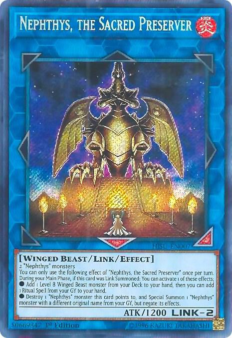 Nephthys, the Sacred Preserver card image