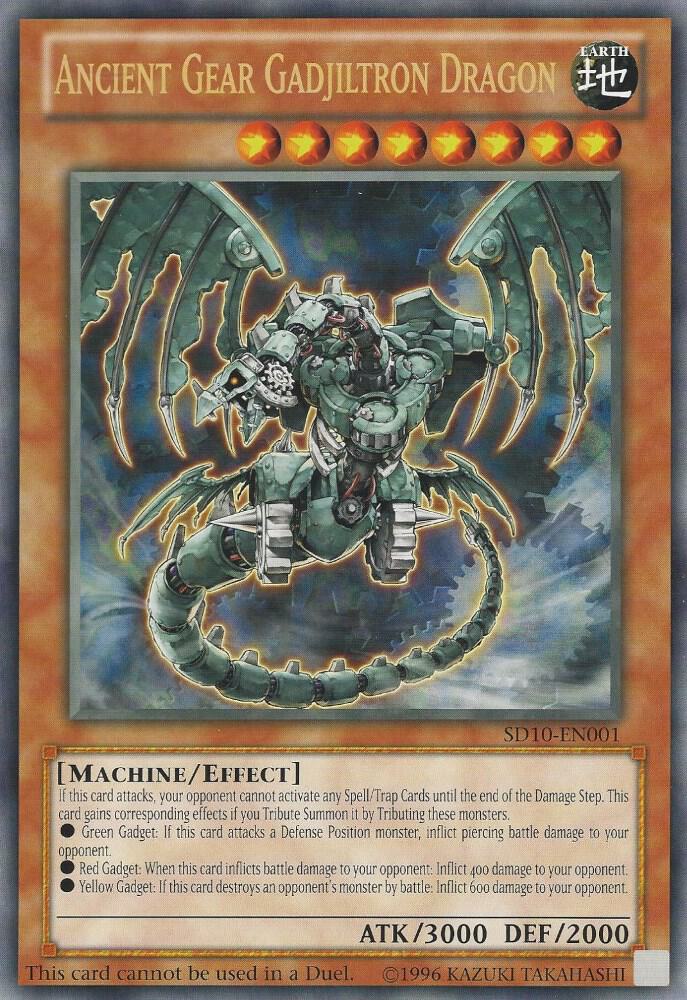 Ancient Gear Gadjiltron Dragon (Oversized) (Machine Madness) card image