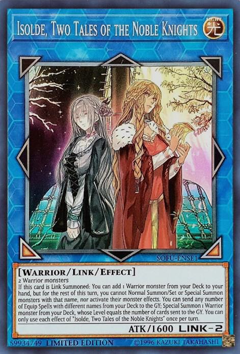 Isolde, Two Tales of the Noble Knights card image