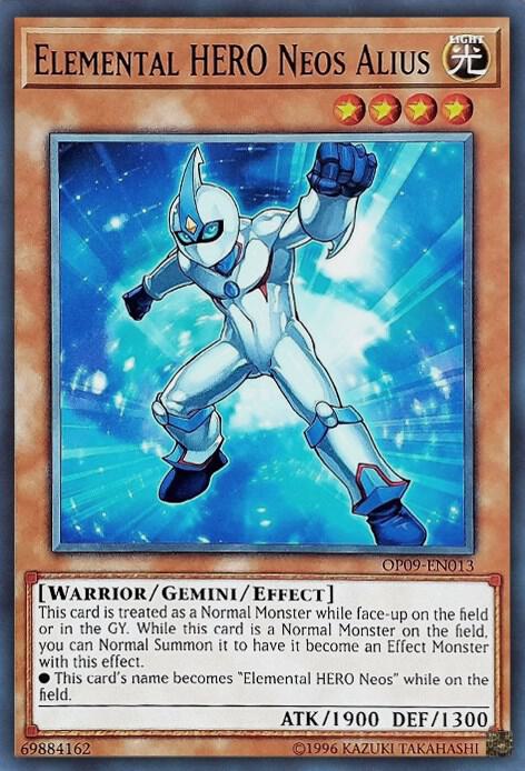 Elemental HERO Neos Alius card image