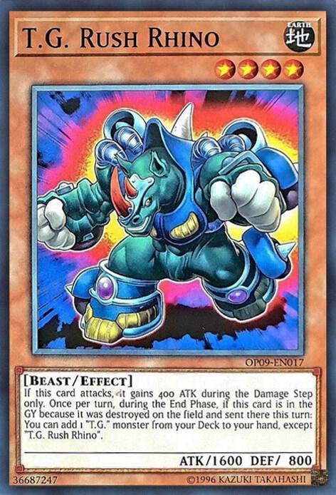 T.G. Rush Rhino card image
