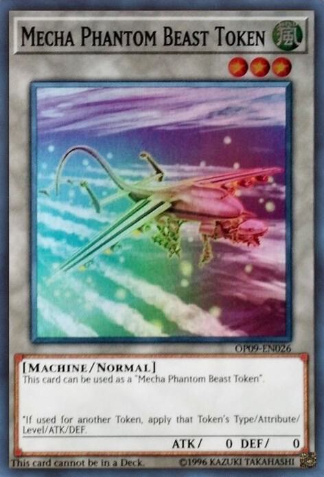 Token: Mecha Phantom Beast (A) - "Dracossack" card image