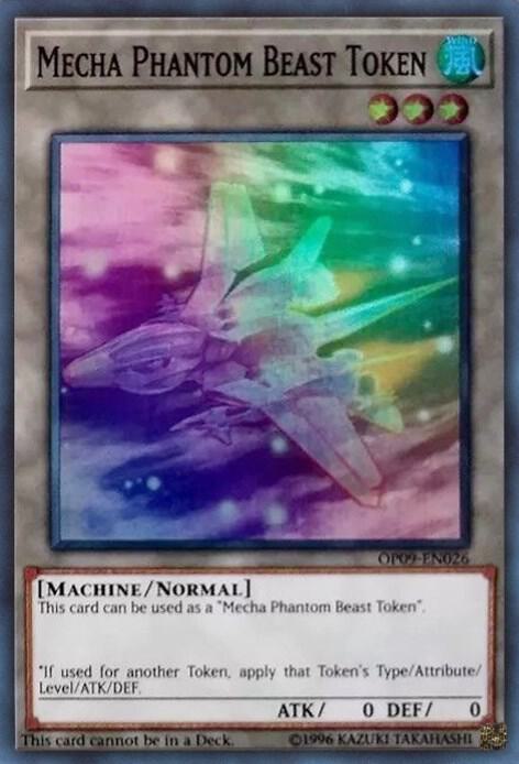 Token: Mecha Phantom Beast (C) - "Megaraptor" card image