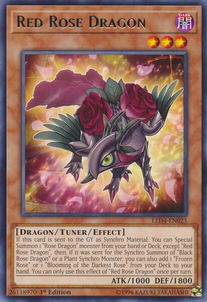 Red Rose Dragon card image