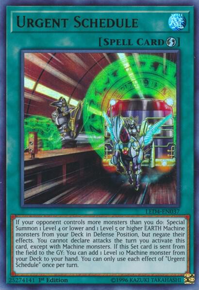 Urgent Schedule card image