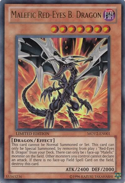 Malefic Red-Eyes B. Dragon card image