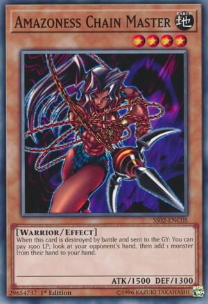 Amazoness Chain Master card image
