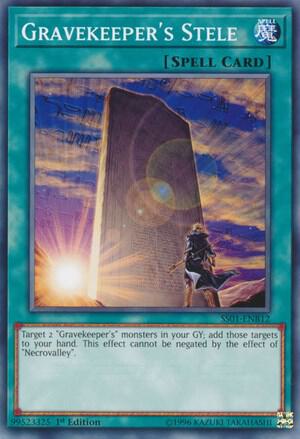 Gravekeeper's Stele card image