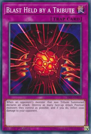 Blast Held by a Tribute card image