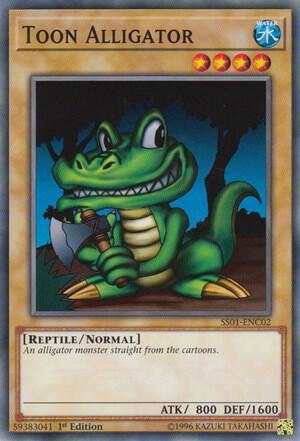 Toon Alligator card image