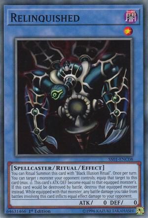Relinquished card image