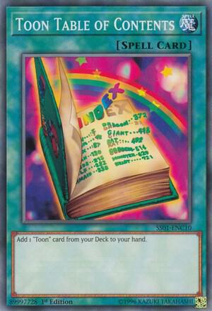 Toon Table of Contents card image