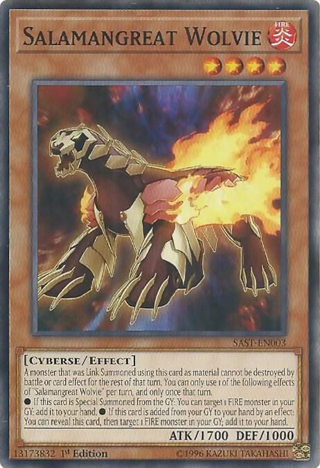 Salamangreat Wolvie card image