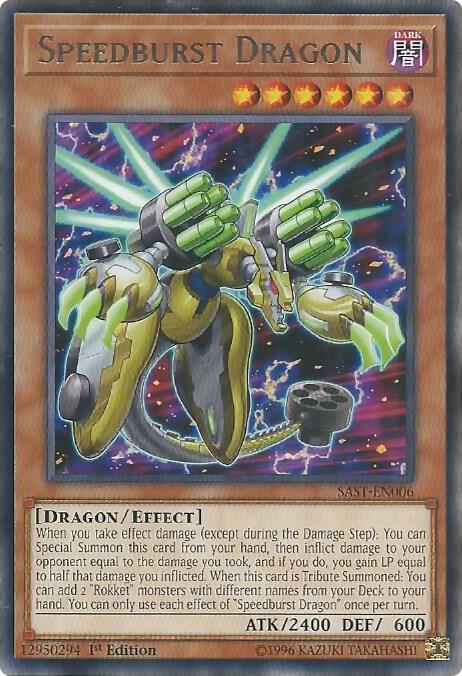 Speedburst Dragon card image