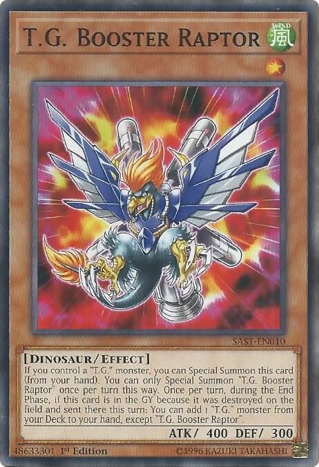 T.G. Booster Raptor card image