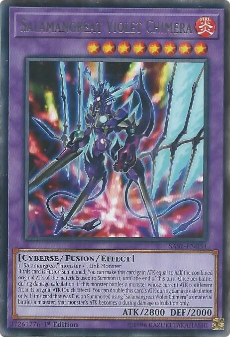 Salamangreat Violet Chimera card image