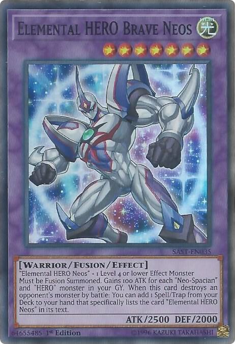 Elemental HERO Brave Neos card image