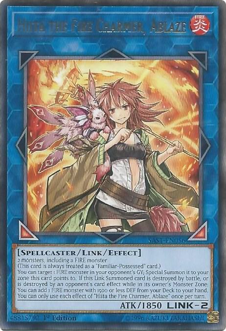 Hiita the Fire Charmer, Ablaze card image
