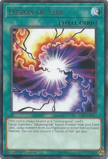 Fusion of Fire card image
