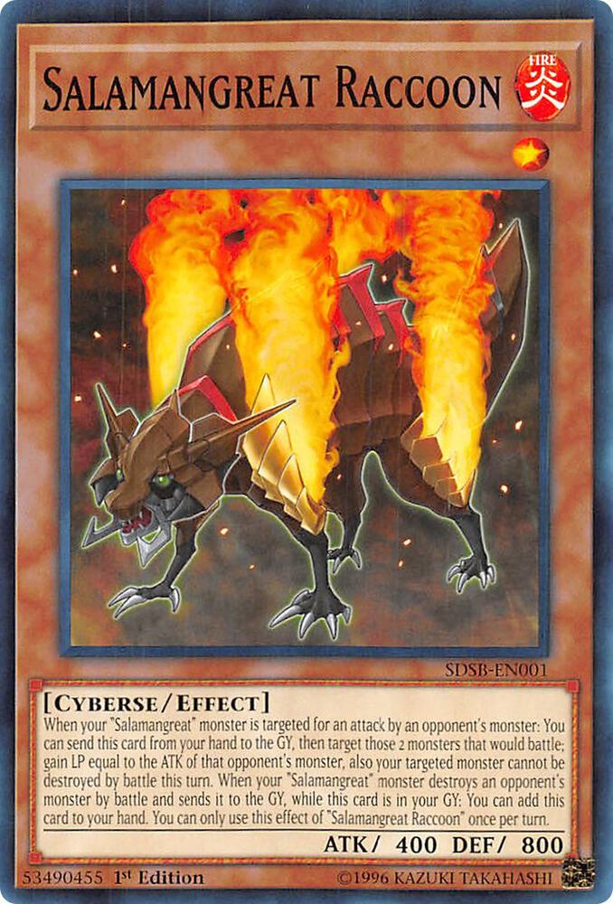 Salamangreat Raccoon card image
