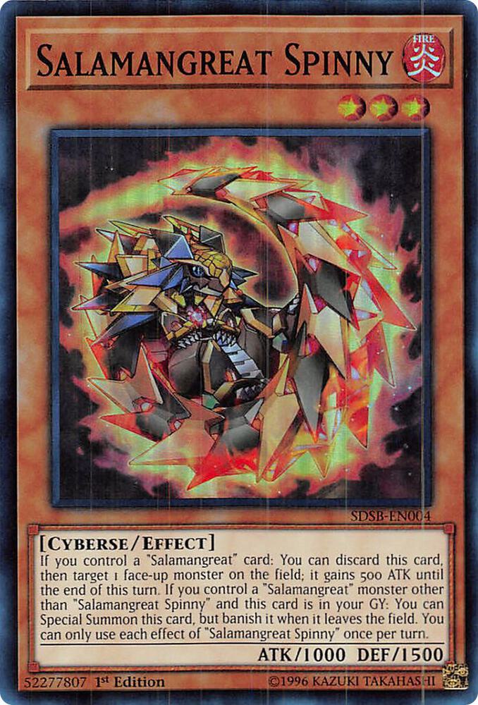 Salamangreat Spinny card image