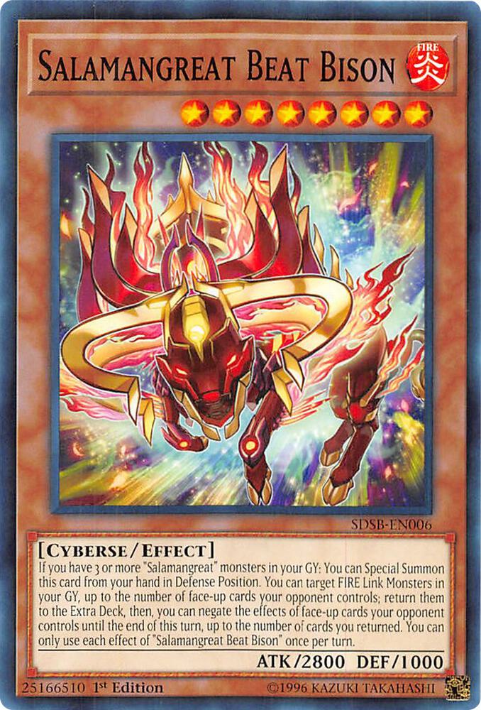 Salamangreat Beat Bison card image