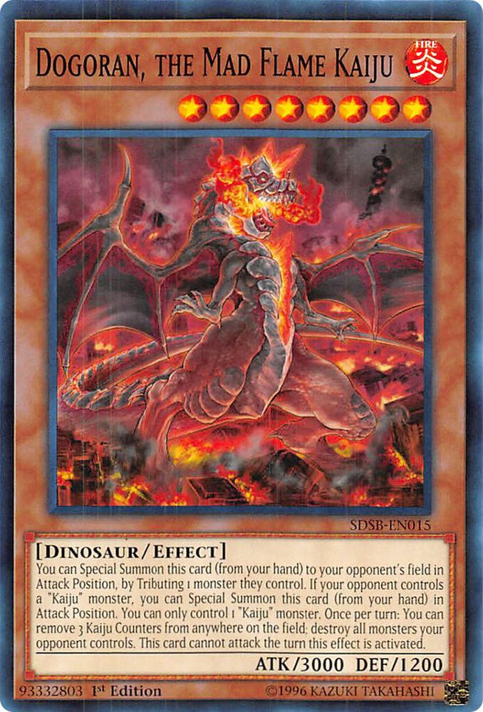 Dogoran, the Mad Flame Kaiju card image
