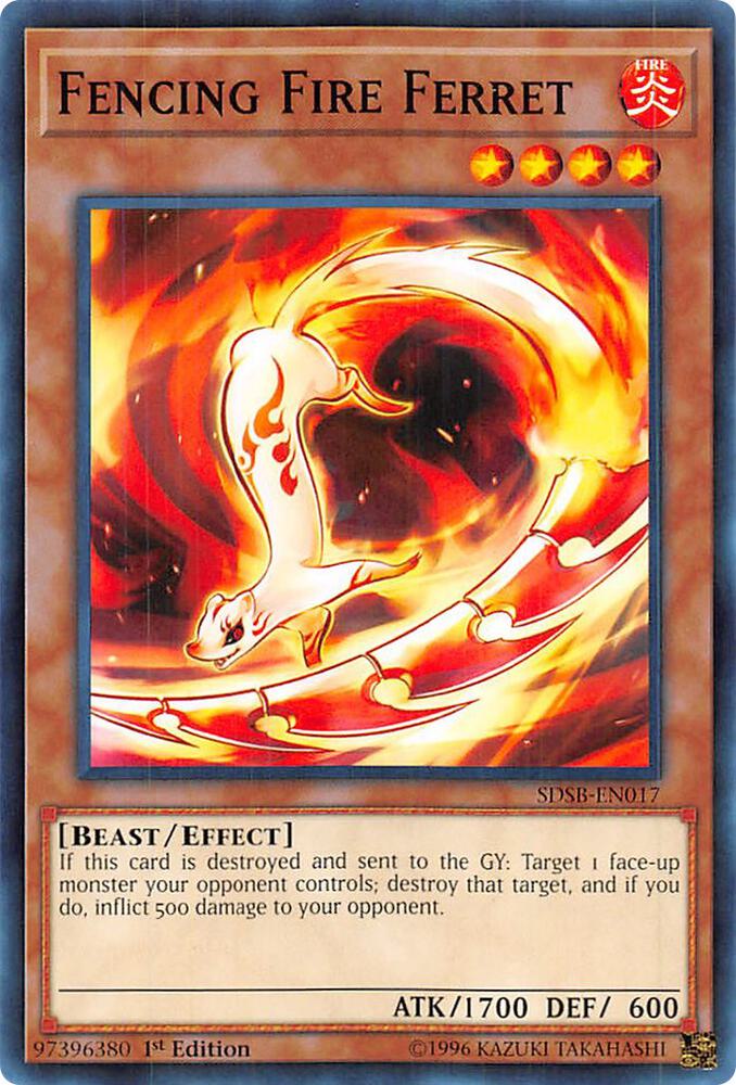 Fencing Fire Ferret card image