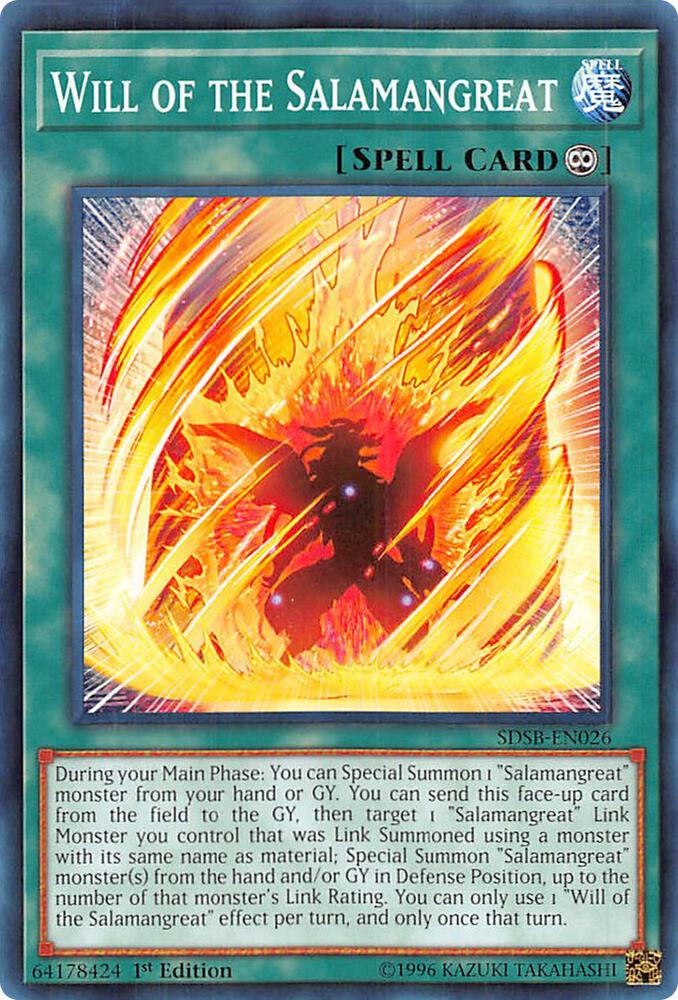 Will of the Salamangreat card image