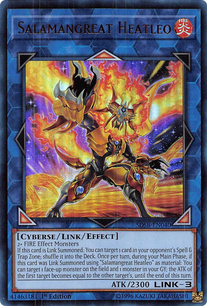 Salamangreat Heatleo (UR) card image