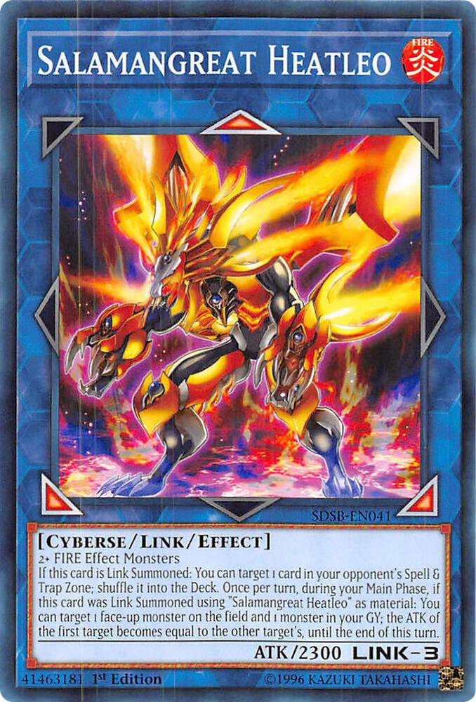 Salamangreat Heatleo card image