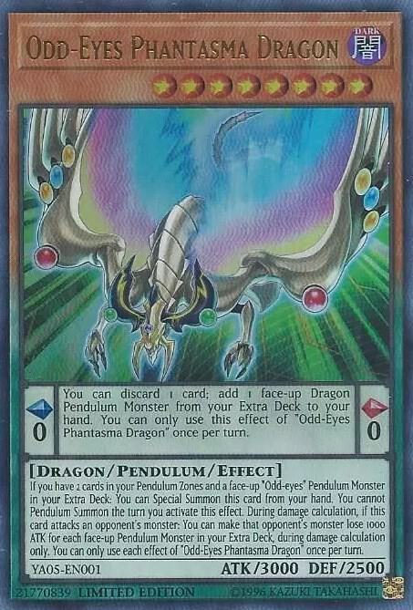 Odd-Eyes Phantasma Dragon card image