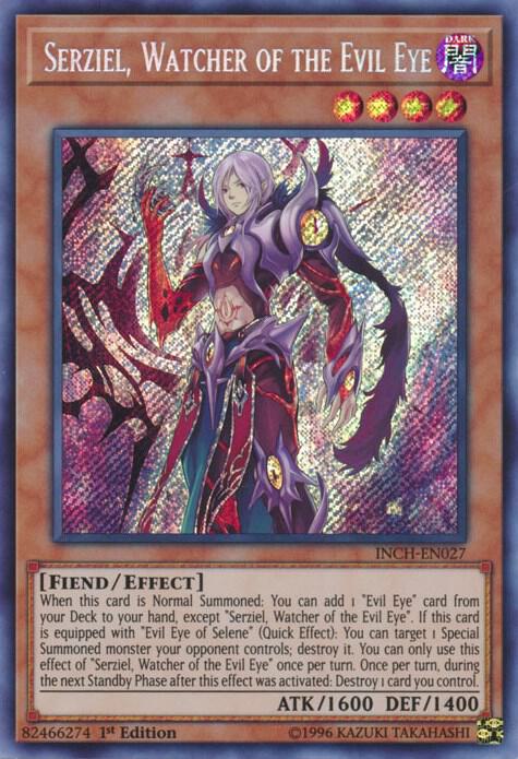 Serziel, Watcher of the Evil Eye card image