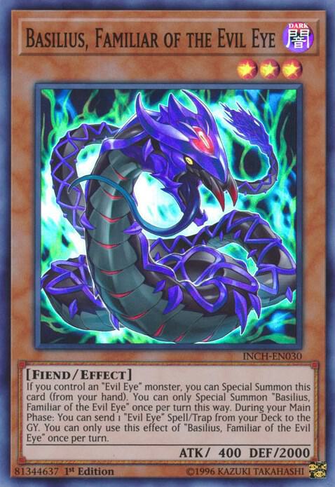 Basilius, Familiar of the Evil Eye card image