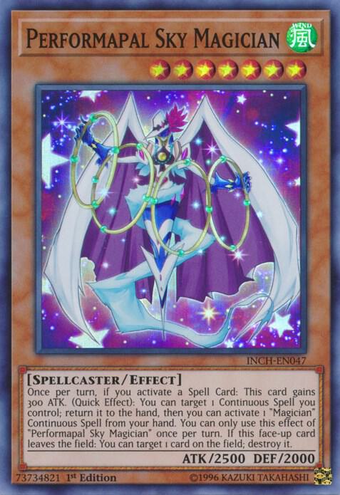 Performapal Sky Magician card image