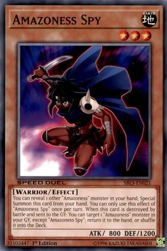 Amazoness Spy card image