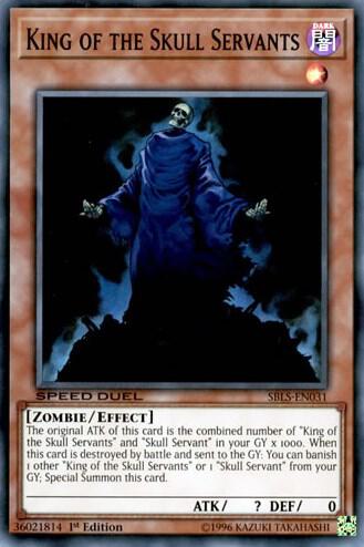 King of the Skull Servants card image