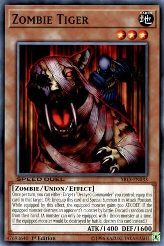 Zombie Tiger card image
