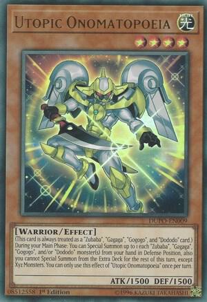 Utopic Onomatopoeia card image