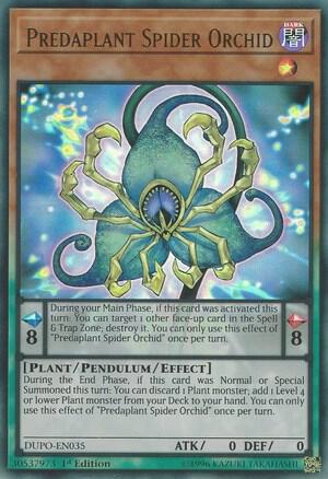 Predaplant Spider Orchid card image