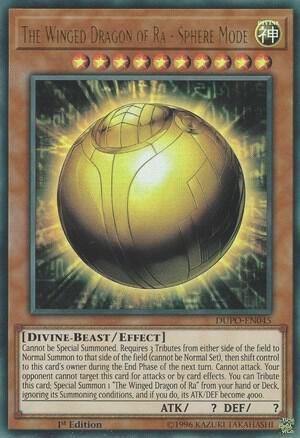 The Winged Dragon of Ra - Sphere Mode card image