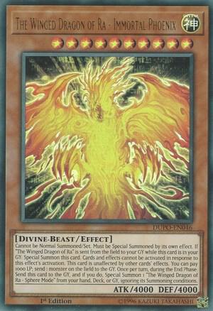 The Winged Dragon of Ra - Immortal Phoenix card image