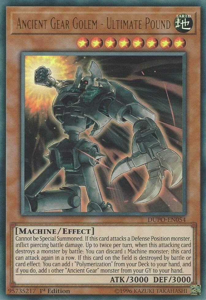 Ancient Gear Golem - Ultimate Pound card image