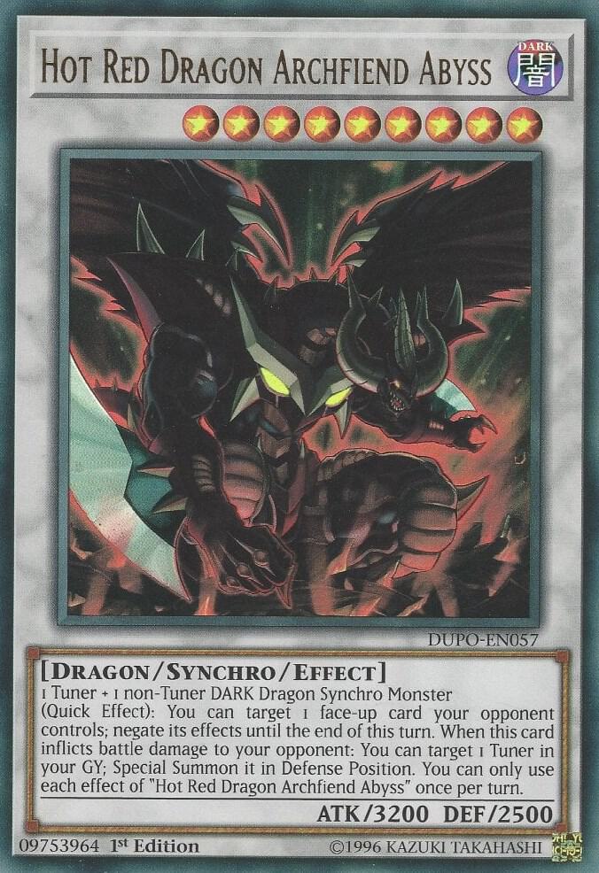 Hot Red Dragon Archfiend Abyss card image