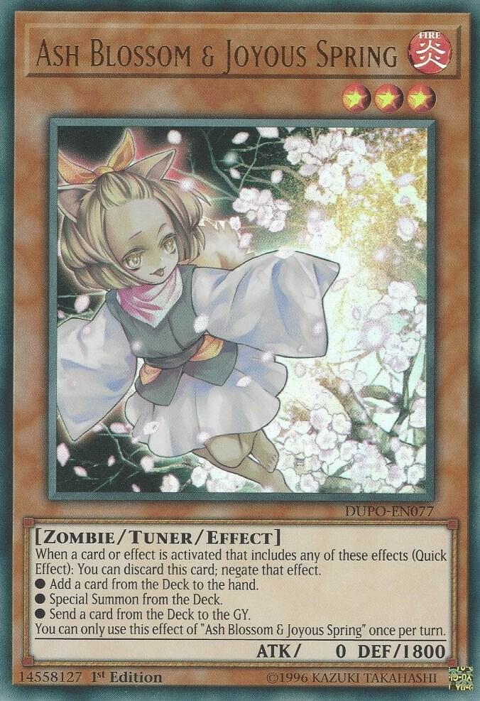 Ash Blossom & Joyous Spring card image
