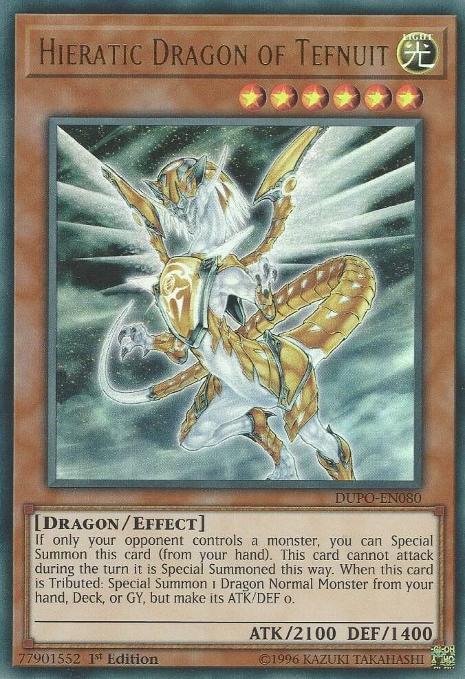 Hieratic Dragon of Tefnuit card image