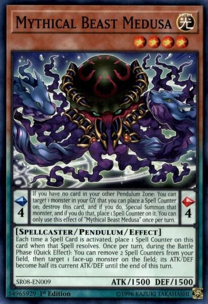 Mythical Beast Medusa card image