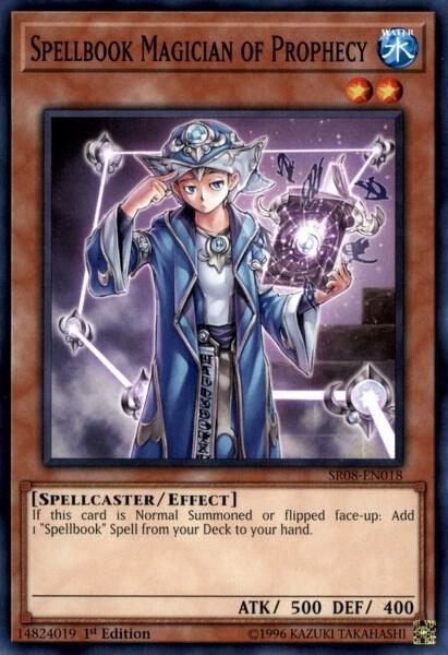 Spellbook Magician of Prophecy card image