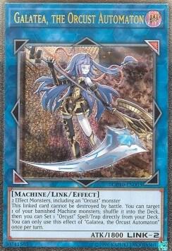 Galatea, the Orcust Automaton (UTR) card image